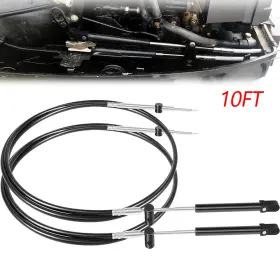 A2qp-2536 A2-auto 10ft Boat Throttle And Shift Cables Cc17910 For 600a Gen1 Series Mercury