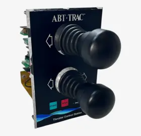 27563 Abt-trac Double Joystick Thruster Control Station Cosmetic Wear