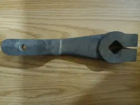 35752 Algonac Marine Cast Notch Shaft Offset Rudder Arm Bronze
