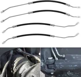 Am-auto Amqp1276 Trim &tilt Steering Cylinder Hydraulic Hose Line Kit For Volvo Penta 21548739