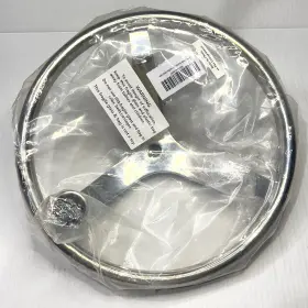 X001anvbr3 Amarine-made Boat Steering Wheel Stainless Steel 3 Spoke 13-1/2 Inch Knob