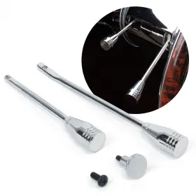 56243 American Shifter Company Early Gm Billet Aluminum Classic Column Dress Up Kit - Levers And Knob 56243 American Shifter Company Early Gm Billet Aluminum Classic Column Dress Up Kit - Levers And Knob