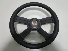 Aquatron Gbp002004 1996 1800 Boat Steering Wheel 4 Spokes Plastic 13 Inch Standard 3/4 Shaft