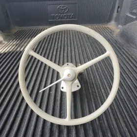Attwood 163002 Antique Wooden Boat Steering Wheel Chris Craft Lyman Runabout Wood Dunphy