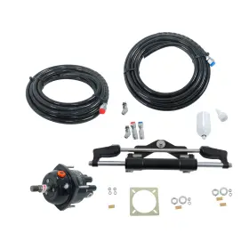 Yi34454y Auto-yictory 26ft Boat Hydraulic Steering System Kit Marine Outboard 350hp