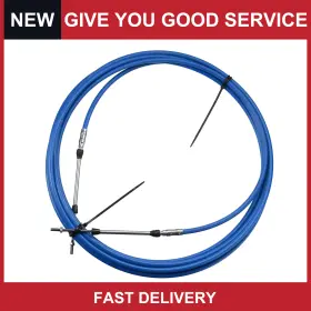 Automall Tech 726215619966 Pack Of 1 For Yamaha Outboard Engine 24ft 7m Throttle Shift Control Box Cable