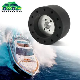 Bartoo Qr04520251024 Marine Boat Steering Wheel Hub Adapter Keyed 3/4 Inch Keyway Axle 6 Bolts