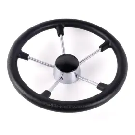 Batu Stw068-us Universal Marine 340mm 14inch 5 Spoke Steering Wheel And Pv Material Grip