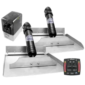 1212obi Bennett Marine 12x12 Hydraulic Trim Tab System Without Ne Box Indication Boat