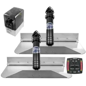 189obi Bennett Marine 18x9 Hydraulic Trim Tab System Without Ne Box Indication