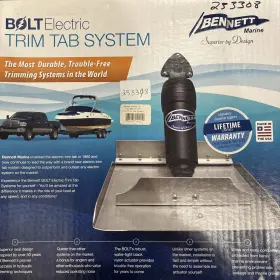 253308 Bennett Marine 666285142011 Bolt Electric Trim Tab System 12v 12 Inch X 9 Kit Part#
