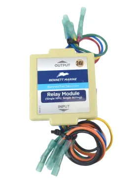 Rm48-2 Bennett Marine Rm24 Rmhv Boat 24v Hydraulic Trim Tab Relay Module