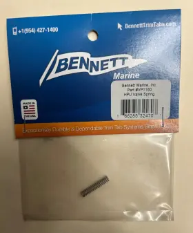 Vp1160 Bennett Marine Hpu Valve Spring Part # Lot Of 10