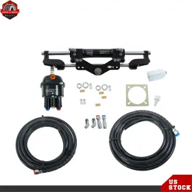 Ber622470 Berliii Hydraulic Outboard Steering Kit For Single Engines Up To 350hp 26ft Tubing