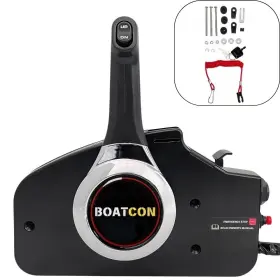 Boatcon Boat-24800-zz5-a22 Side Mount Remote Control Box 20pin For Honda Outboard 24800-zz5-a22 Trim And Tilt