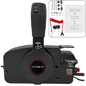 Boatcon Boat-3acq843301 Side Mount Remote Control Box 3acq843301 For Tohatsu Outboard 8pin Tirm Pull