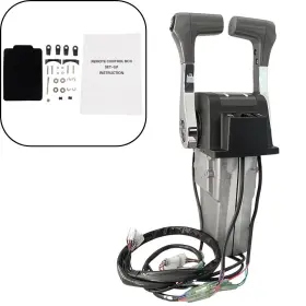 Boatcon Boat-67200-93j15 Dual Binnacle Top Mount Outboard Remote Control Box 67200-93j15 For Suzuki Push