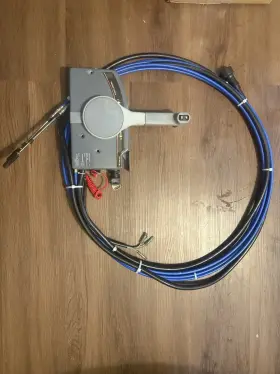 Boat-703-48272-12 Boatcon For Yamaha Outboard Throttle Control Box 703 Side Mounted With Cables