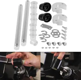 Bu-auto Buqp1102 9b-116b Trim Cylinder Pin Cap Bushing Hardware Kit For Mercruiser Alpha 1 Gen 2