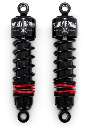 B28-1206b Burly Brand Xl Slammer Shocks - Black
