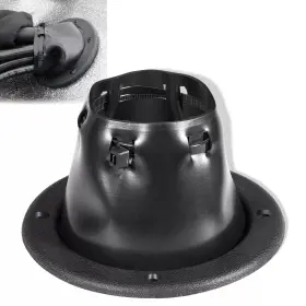 Caqp2211 Ca-auto 4.5 Inch Marine Cable Boot - Boat Transom Steering Wires Protect Fuel Lines