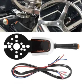 Pt1000-1p Ca-auto Caqp489 For Seastar Hydraulic Pt1000-1p/2p Bezel Control Switch Blinker Trim Jack Plate