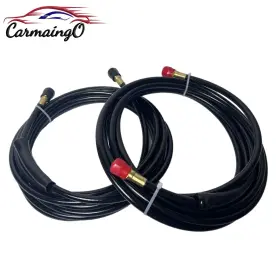 Sy1579-bk Carmaingo 2pcs 20ft Hydraulic Hose Kit For Outboard Steering Boat With 9/16 Inch -18unf Fitting