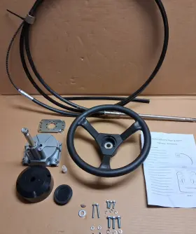 A1620 Carmocar New 14 Ft Boat Steering Control Cable Outboard Rotary System Kit