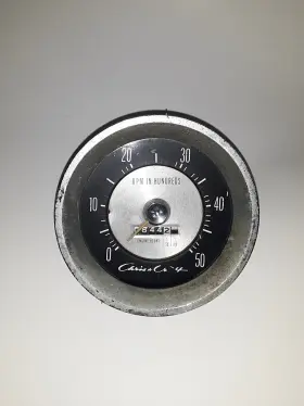 568ahp1 Chris Craft Vintage 1960s Tachometer Hour Meter 5 Inch And Brackets