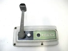 Chrysler F72h36 Vintage Force Outboard Remote Control Box Non-trim