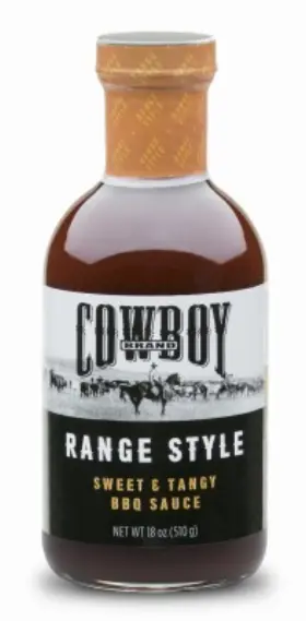 83601 Cowboy 754087830011 6 Pack Range Style Barbeque Sauce 18-oz.