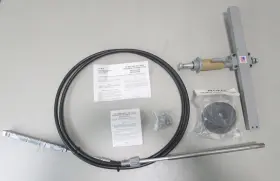 45009c Detmar Rackvantage Marine 9ft Rack And Pinion Steering System With Helm