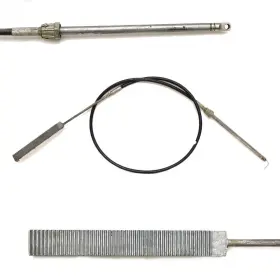 1017097 Detmar Corporation Pn Boat Steering Cable Flat Rack System 8 Foot