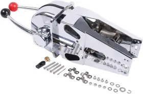 2204105zf Dowfane Zinc Alloy Throttle Control Boat Dual Lever Top Mount For Marine Engine