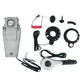 Doyt Zoyan-6x3-48206-00 Console Panel Mount Control Box Right Hand For Yamaha Marine 6x3-48206-00 Push