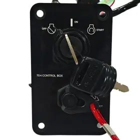 Doyt Zoyan-704-82570-08 Ignition Key Switch Panel For Yamaha 704-82570-08 Boat Top Single Control Box