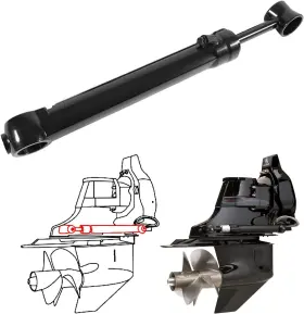 Dr-auto Drqp1398 98703a26 Port Trim Ram Cylinder 9b-121-02 For All Mercruiser Bravo I Ii And Iii