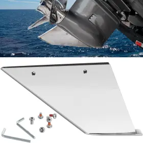 Drqp2520 Dr-auto 27412 Skeg Guard Stainless Steel Protector For Mercury 200hp 225hp 250hp 300hp