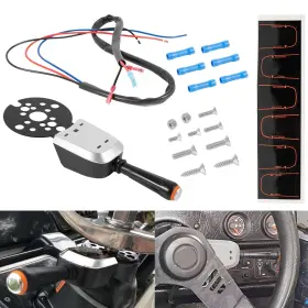 Dr-auto Drqp489 Pt1000-1p Pro Bezel Control Switch Blinker Trim/jack Plate For Seastar Hydraulic