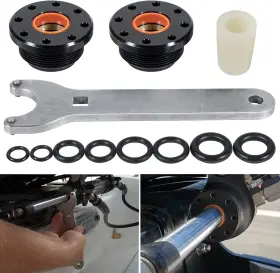 Dr-auto Drqp914 Front Mount Hydraulic Steering Cylinder Seal Kit For Seastar With Wrench