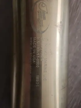 193657-0000 Duramax Call Johnson Cutless Bearing - Naval Brass Sleeve Bearing. Marine