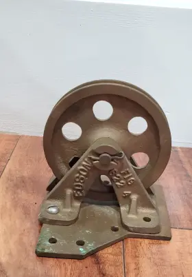 Edson 622-4 Vintage Bronze Steering Pulley Fig 622 4