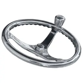 Edson 796744018912 13 Inch Ss Comfort Grip Powerwheel Steering Wheel With Powerknob Edson 796744018912 13 Inch Ss Comfort Grip Powerwheel Steering Wheel With Powerknob