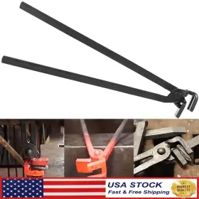 Egqp409 Eg-auto Quick Blacksmith Railroad Spike Tongs Fits For Holding Spikes 15 Inches