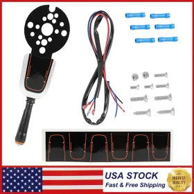 Pt1000p-1p Eg-auto Egqp489 For Seastar Pro Trim/jack Plate Control Switch Steering Helm Mount