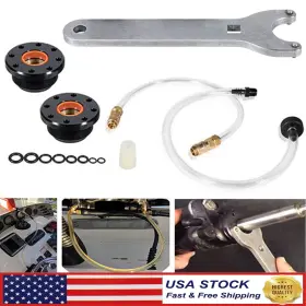 Eg-auto Egqp914926 Front Mount Hydraulic Steering Cylinder Seal Kit And Bleed For Seastar