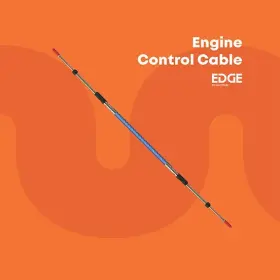 Eec-133-26-emp Emp 26ft Engine Control Cable Honda Suzuki Yamaha Inboard Outboard Sterndrive