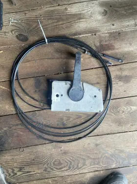 0394253 Evinrude Johnson Remote Control Box 8 Pin With 15 Cables Fits 1973-1995 Engines