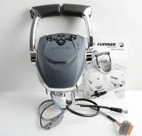 0767054 Evinrude Omc Electronic Binnacle Control Outboard Twin Dual Engine 767054