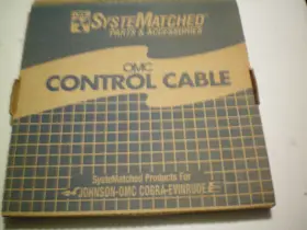 176115 Evinrude Johnson Omc #176115 Partial 15 Ft. Shift/throttle Cable Free Freight